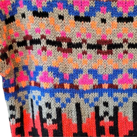EVEREVE Allison Joy Gracie Multicolor Knit Sweater - Picture 4 of 8